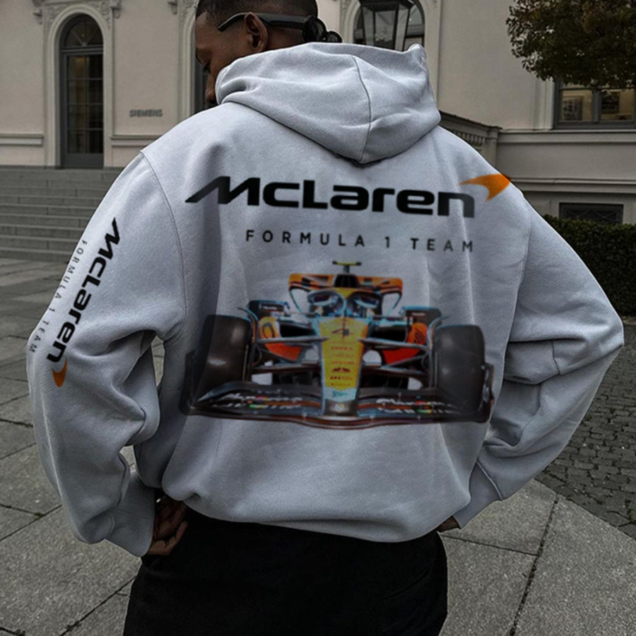 

Unisex McLaren Racing Printed Casual Hoodie