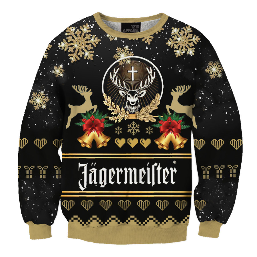 

Unisex Bell 3D Printed Christmas Ugly Sweatshirt