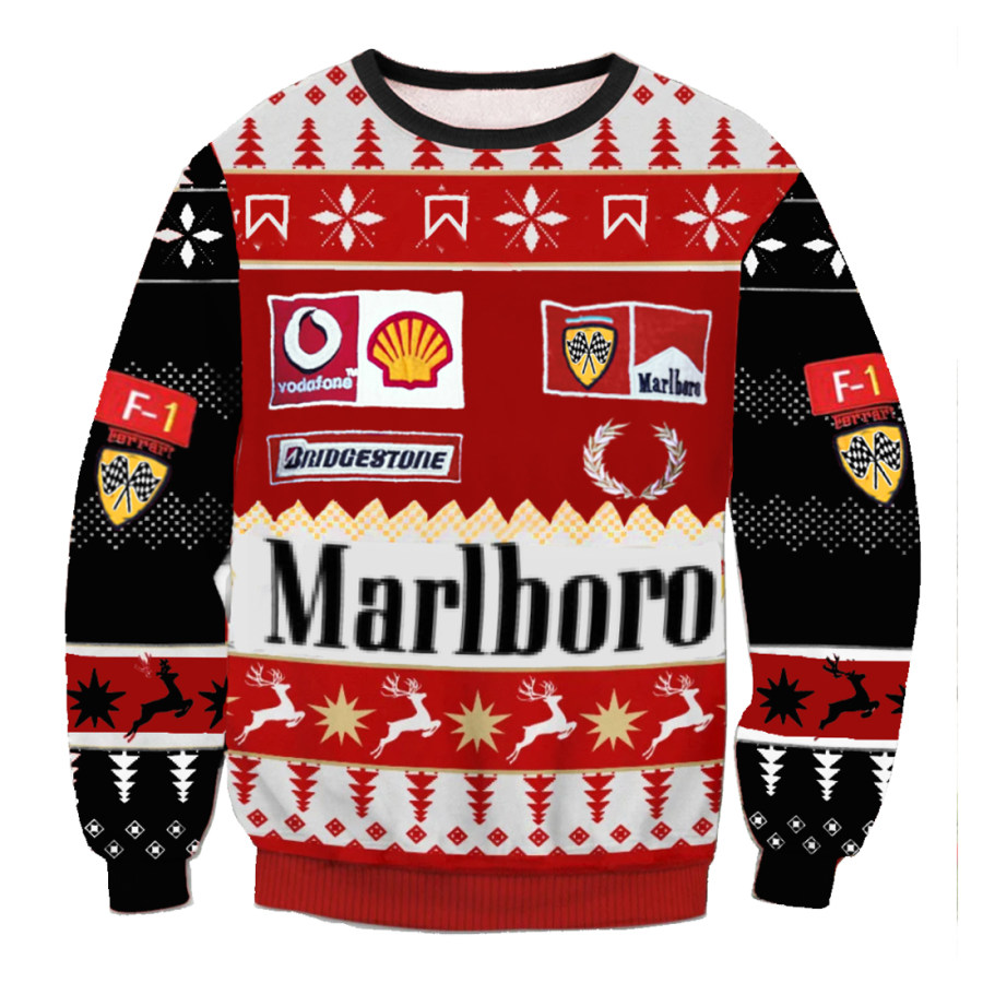 

Unisex Racing Ugly Christmas Sweater