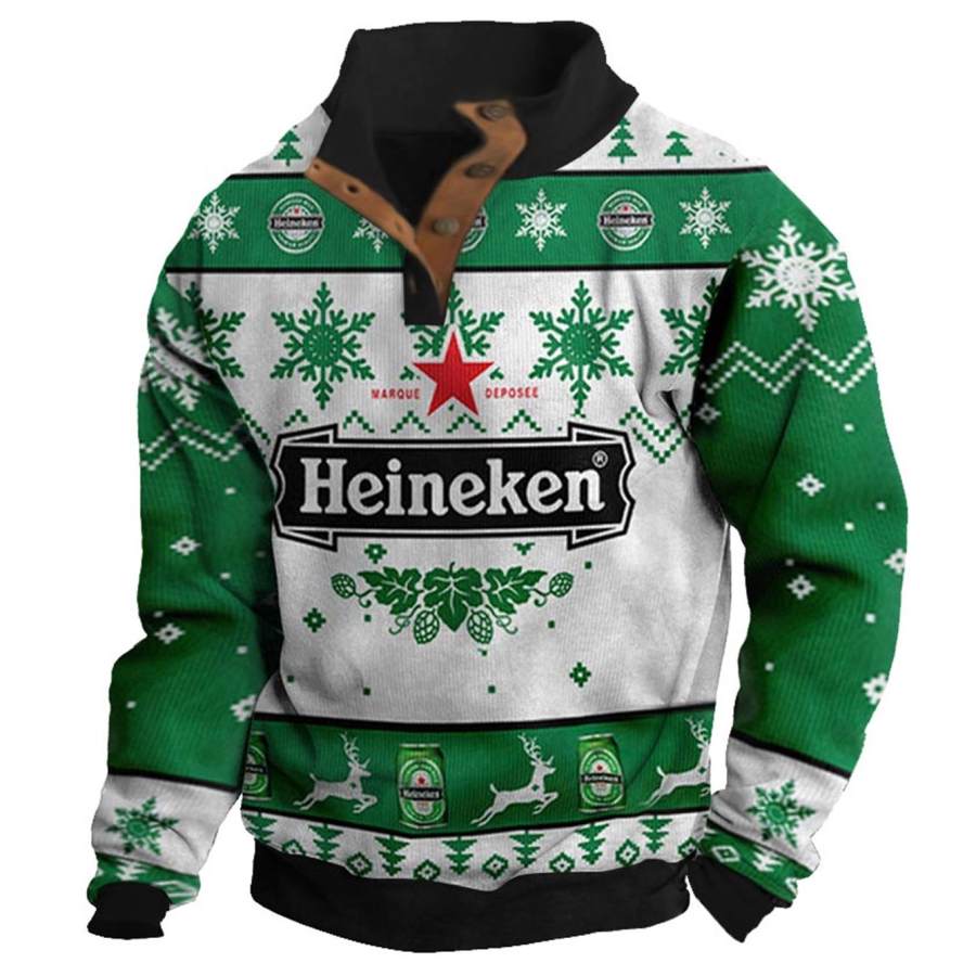 

Men's 3D Print Ugly Christmas Sweatshirt