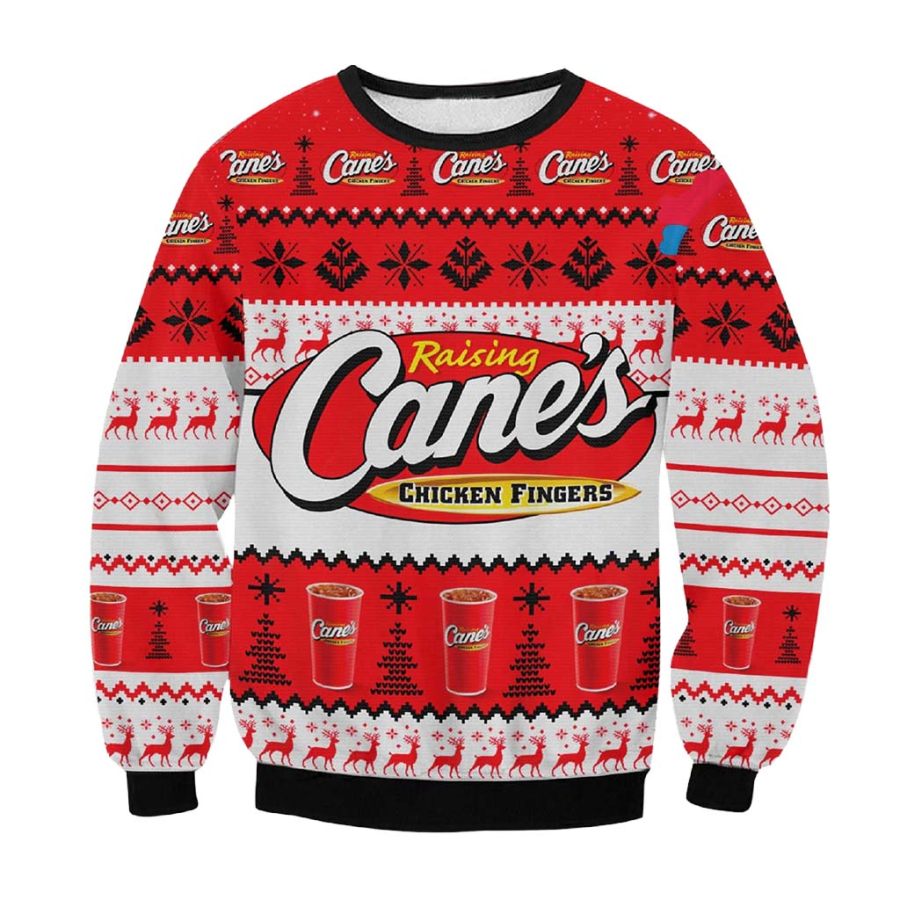 

Unisex Raising Print Crew Neck Ugly Christmas Sweatshirt