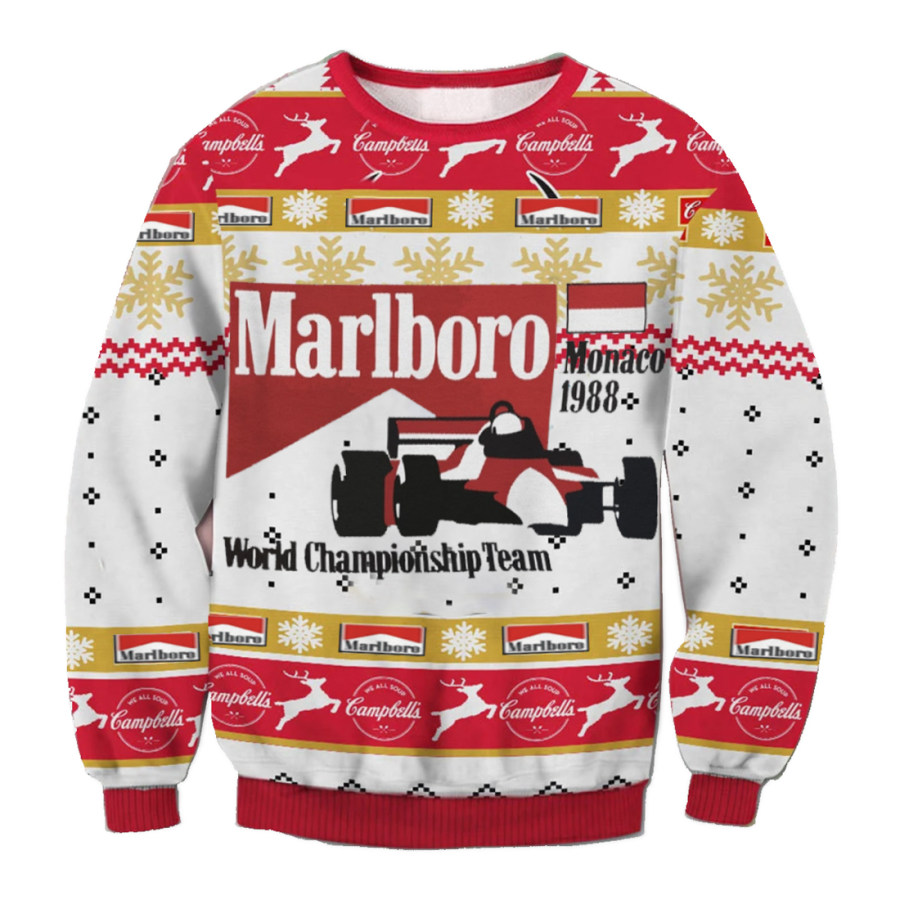 

Unisex Best Racing Ugly Christmas Sweater