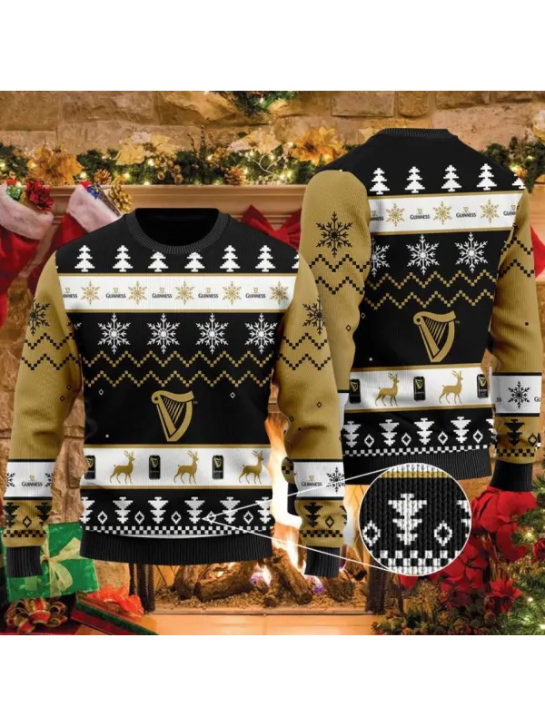 Beers Christmas Sweater - Aptkoi.com 