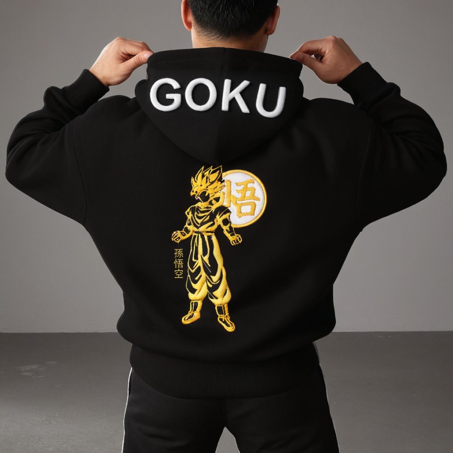 

Oversize Print Hoodie