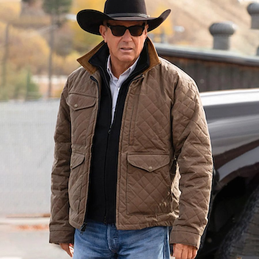 

Yellowstone John Dutton Quilted Jacket