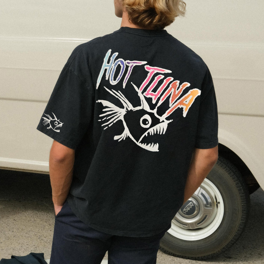

Casual Vacation Printed T-shirt