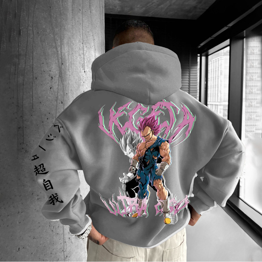 

Unisex Anime Enthusiast Printed Hoodie