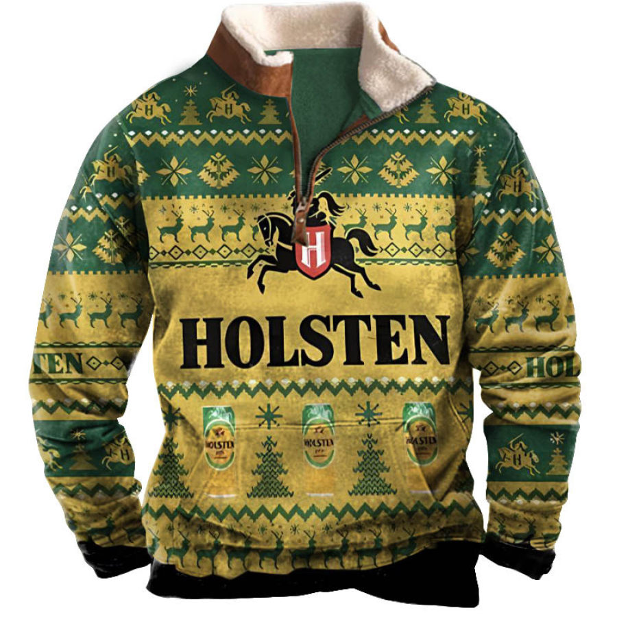 

Men's 3D Print Ugly Christmas Sweatshirt