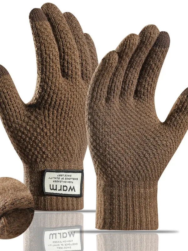 Warm Fleece Touch Screen Gloves - Pragmaace.com 