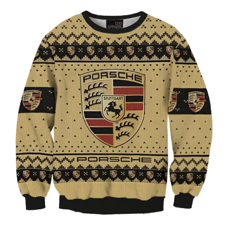 

Unisex Best Racing Porsche Christmas Ugly Sweater