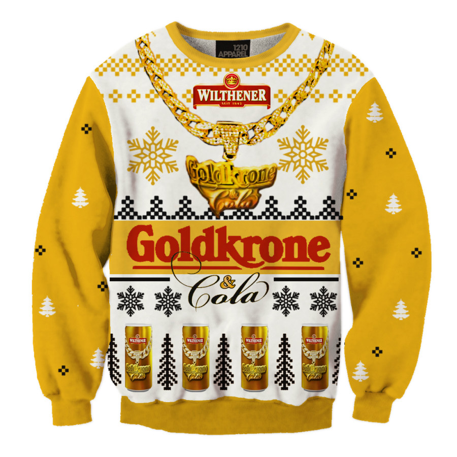 

Unisex Fun 3D Printed Christmas Sweatshirt