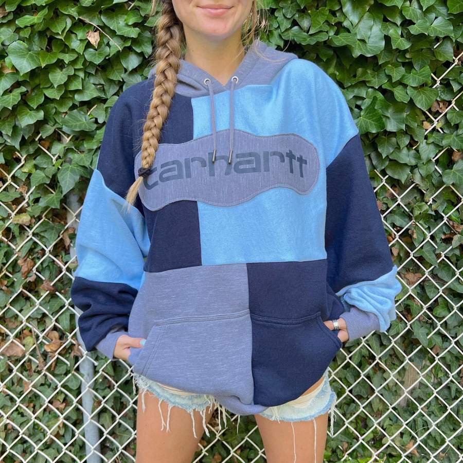 

Girls Vintage Contrasting Print Pullover Sweatshirt Casual Top