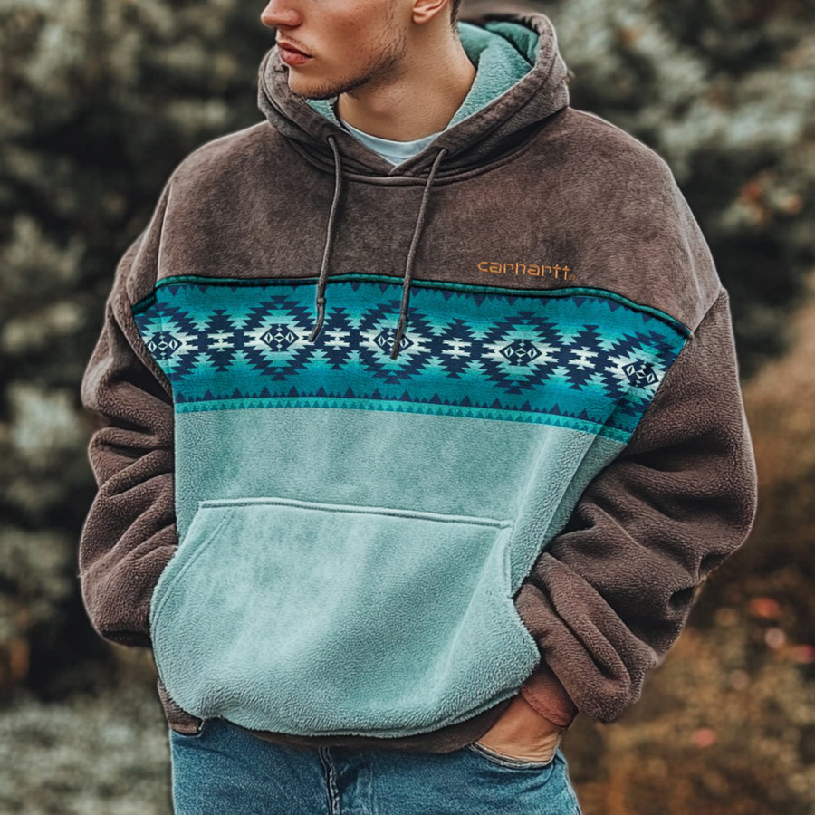 

Ethnic Retro Resort Hoodie