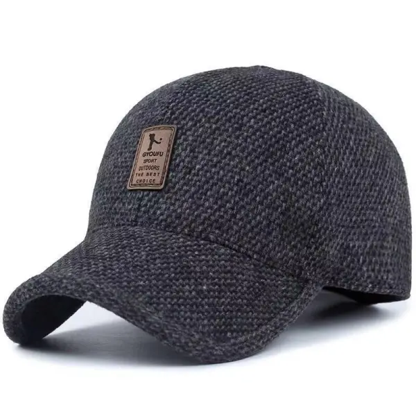 Men's Fleece Thickened Windproof Earmuffs Outdoor Travel Casual Hats - Wayrates.com 