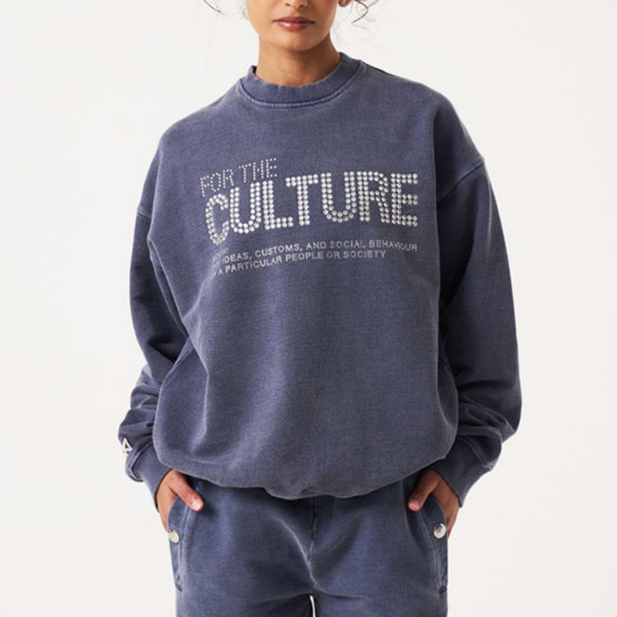 

Women's Fashion For The Culture Crystal Sweatshirt