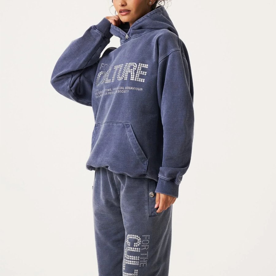

Women's Fashion For The Culture Crystal Hoodie