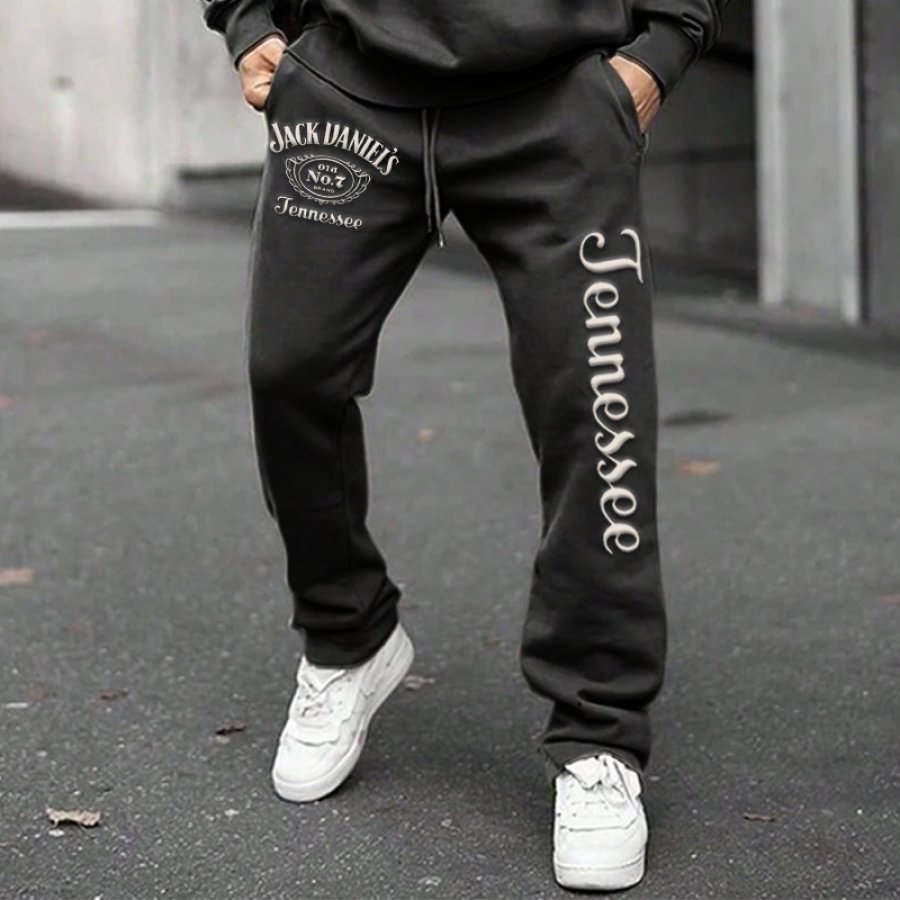 

Unisex Beer Jack Daniel's Printed Casual Sweatpants
