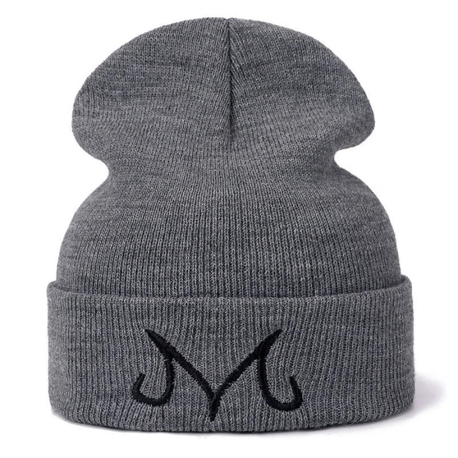 

Unisex Anime Letter Logo Embroidered Casual Beanie