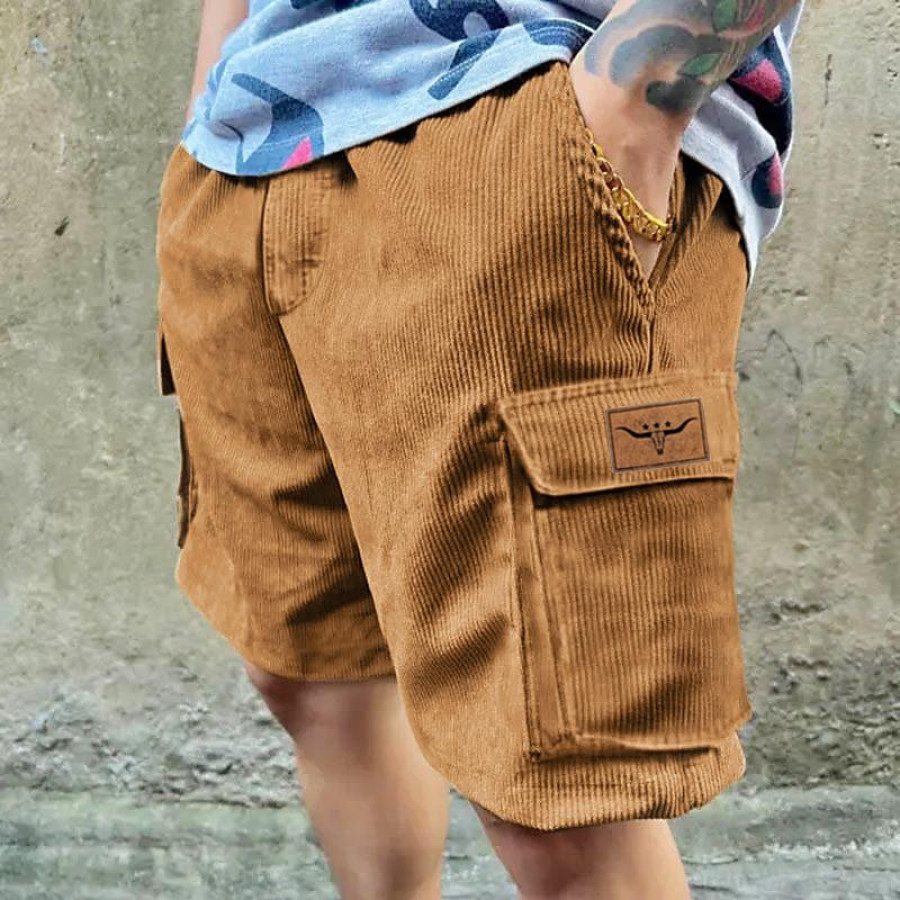 

Surf Shorts Street Retro Skateboard Corduroy Shorts