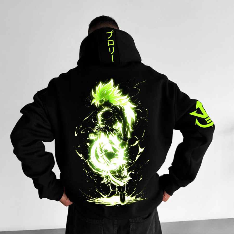

Unisex Anime-themed Oversized Hoodie