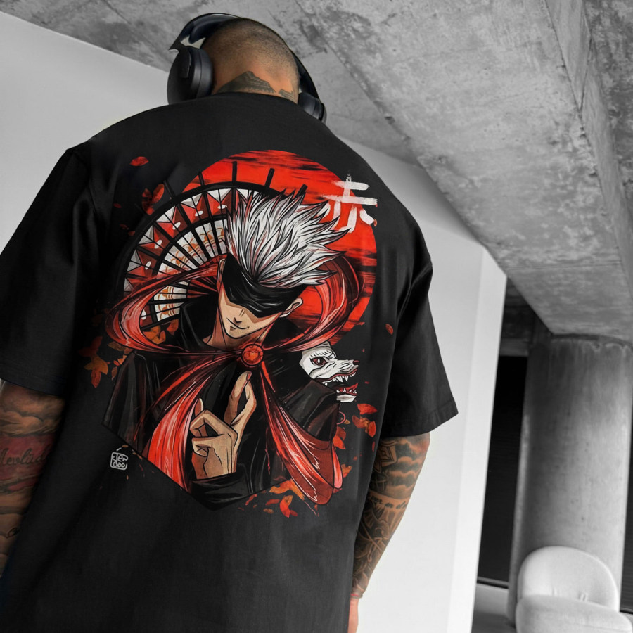 

The Character "Satoru Gojo" In Jujutsu Kaisen T-shirt