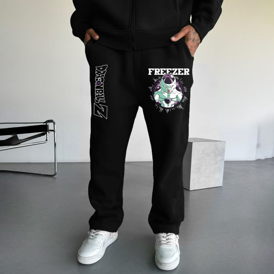 

Men's Vintage Anime Print Casual Outdoor Sweatpants