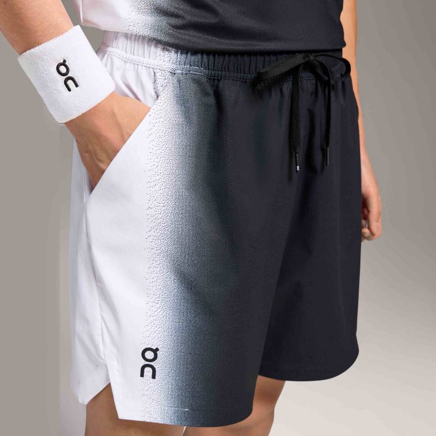 

Men's Outdoor Sports Tennis Gradient Elastic Shorts