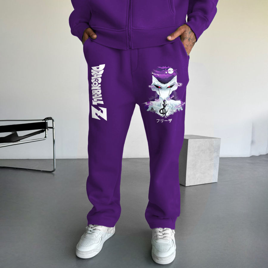 

Men's Vintage Anime Print Casual Outdoor Sweatpants