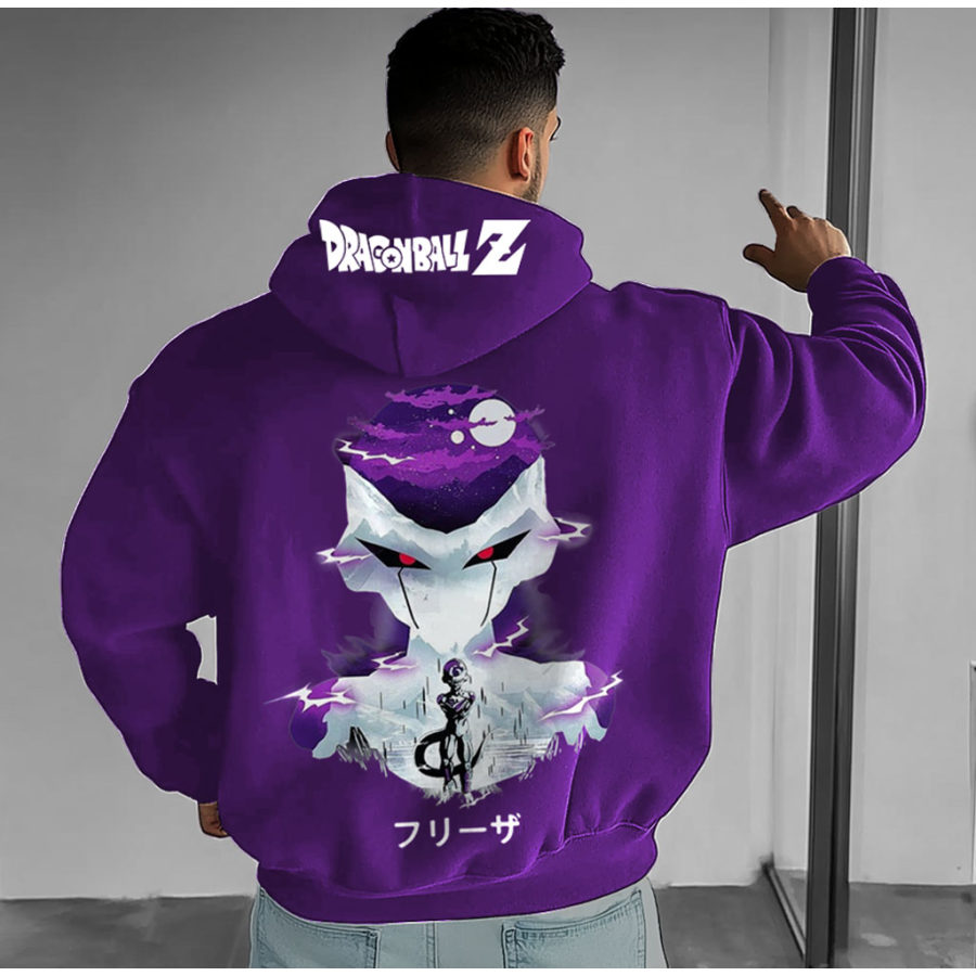 

Unisex Anime Print Casual Oversized Hoodie
