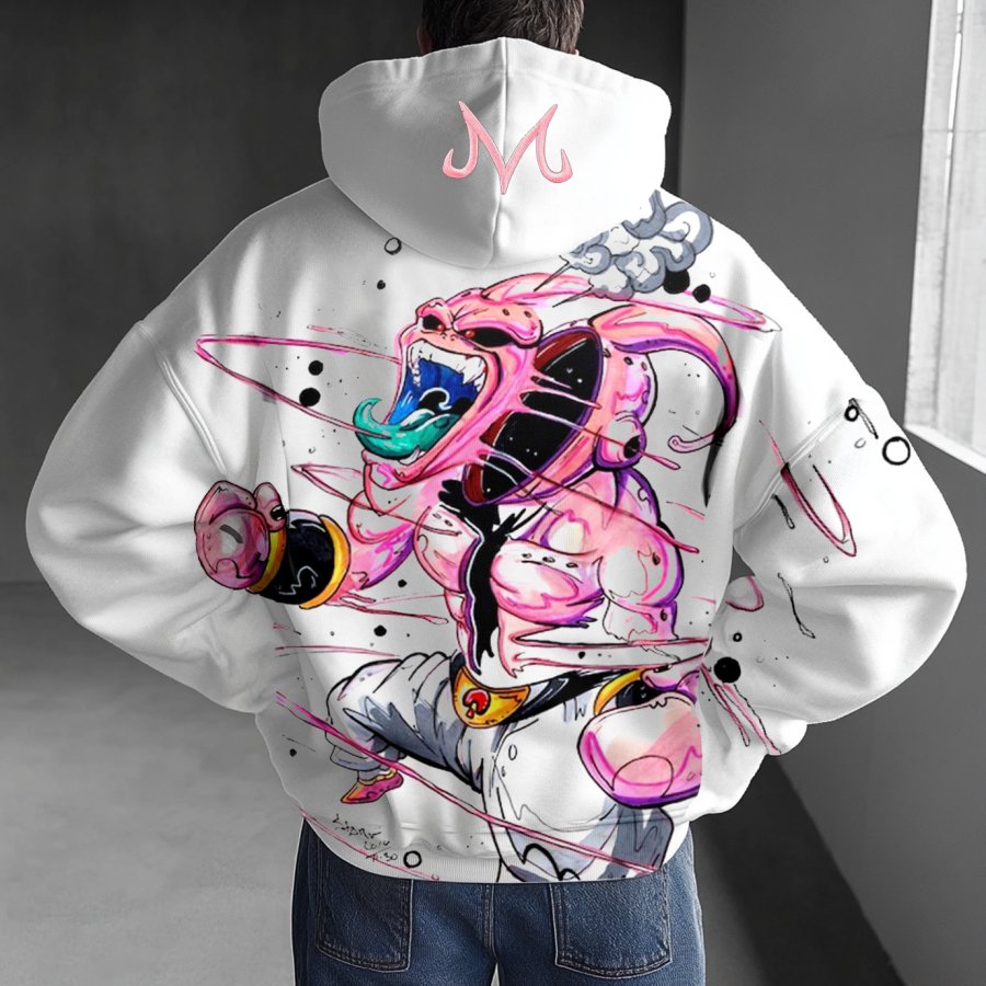 

Unisex Anime BUU Print Casual Oversized Hoodie