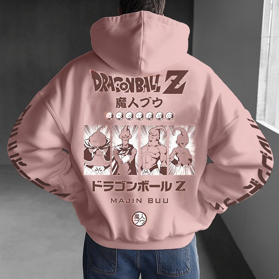 

Unisex Anime Print Casual Oversized Hoodie