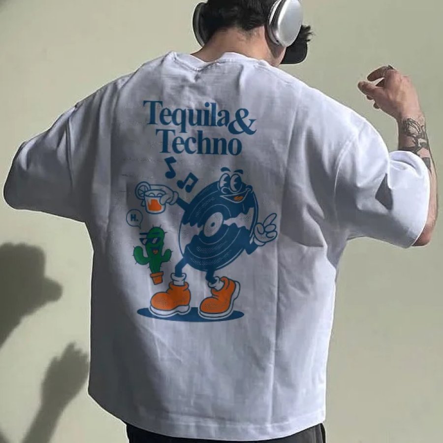 

Unisex Printed Oversized T-Shirt