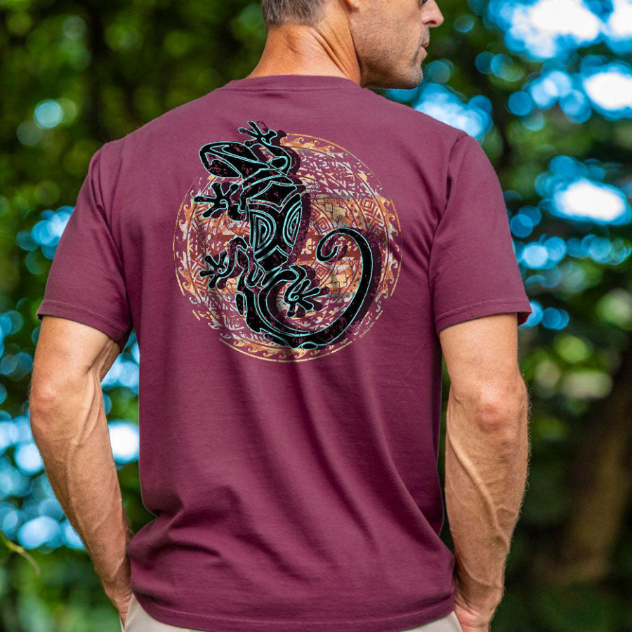 

Southwestern Gecko Short Sleeve Crewneck T-Shirt