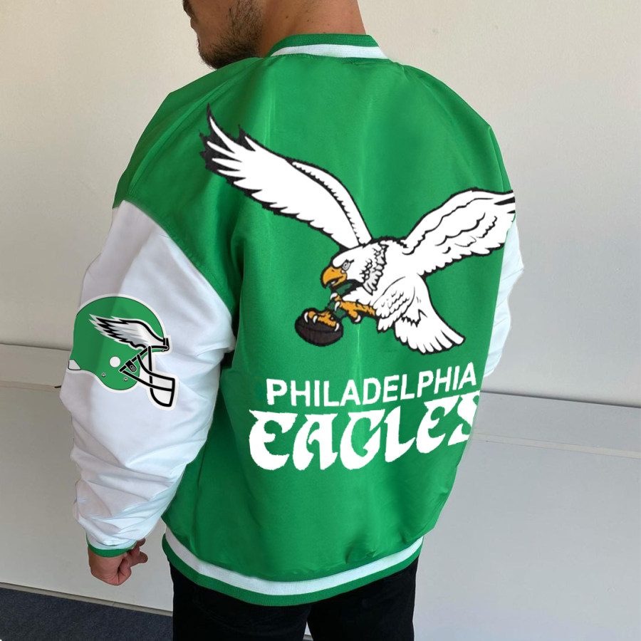 

Unisex Oversized Philadelphia Eagles Jacket