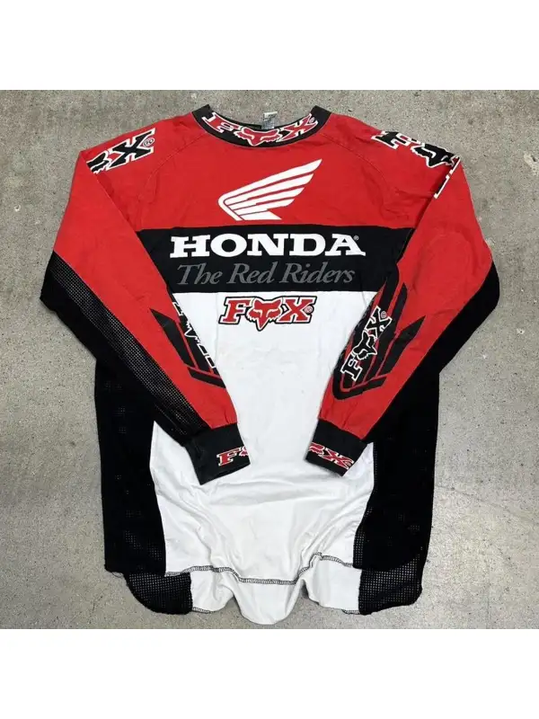 Unisex Bike Racing Brand Logo Printed Top Jersey - Aptkoi.com 
