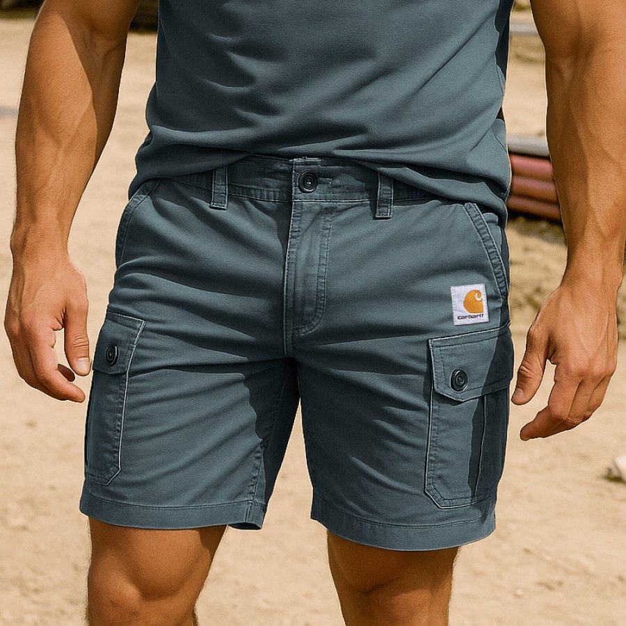 

Carhartt Men's Cargo Shorts With Functional Pockets And Adjustable Waistband