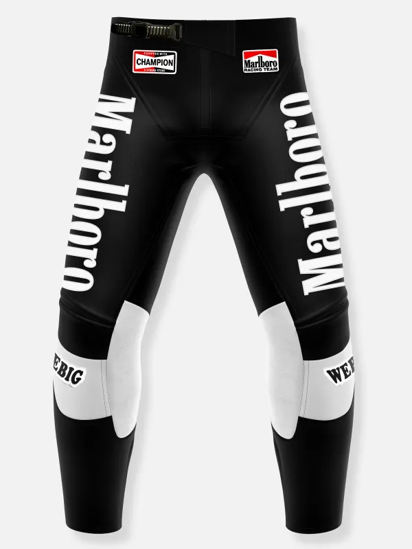 Formula One 1974 Black Marlboro Racing Pants - Pragmaace.com 