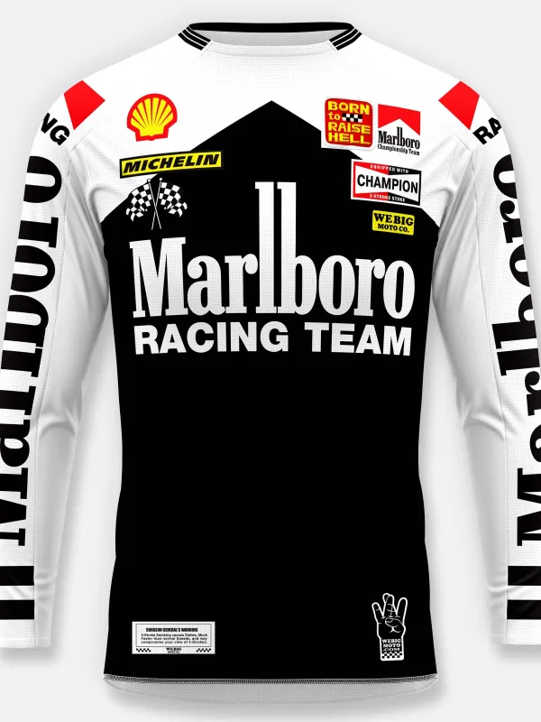 Formula One 1974 Black Marlboro Racing Jersey - Pragmaace.com 