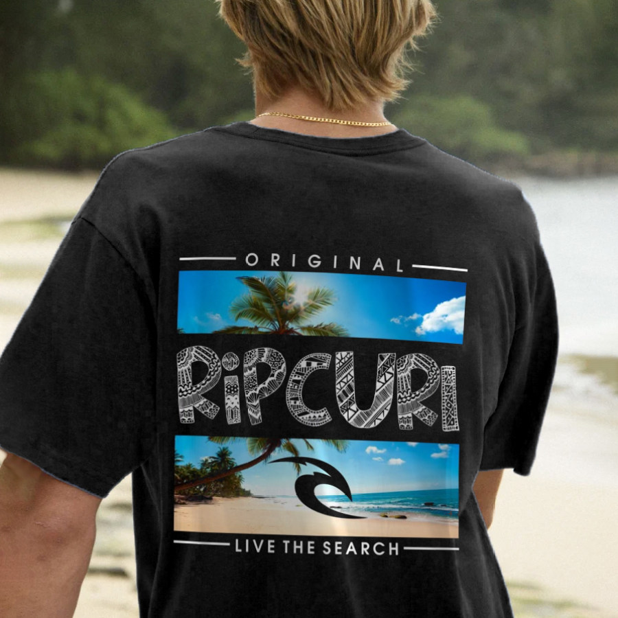 

Tropical Graffiti Logo Men's T-Shirt