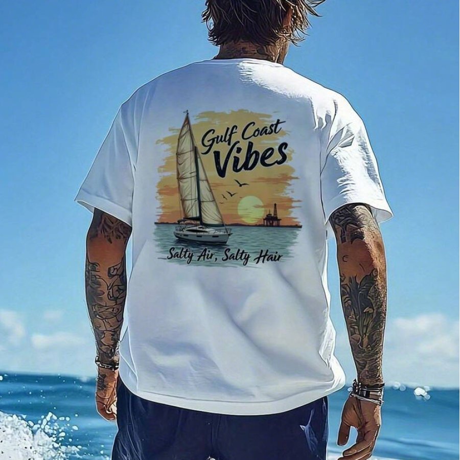 

Men's Coastal Vibes Graphic Tee