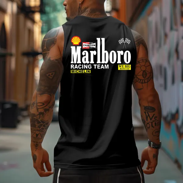 Men's Racing Team Graphic Sports Tank Top - Wayrates.com 