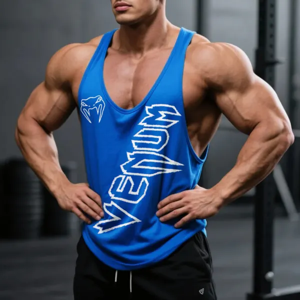 Large Size Loose Comfortable Breathable Vest Top Fitness Sports Extreme Fighting Vest - Wayrates.com 