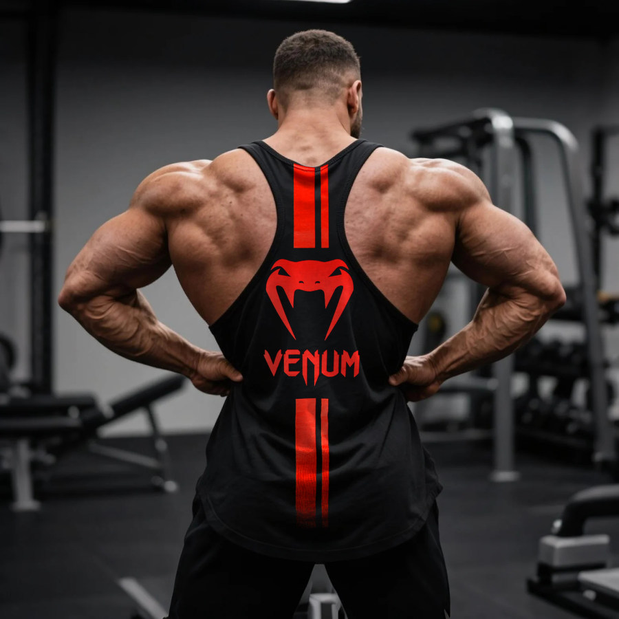Large Size Loose Comfortable Breathable Vest Top Fitness Sports Extreme Fighting Vest
