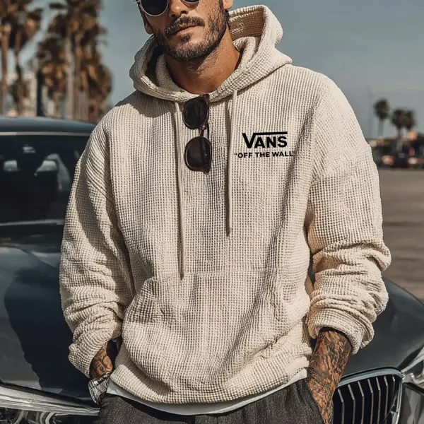 Retro Casual Lettering Oversized Hoodie - Wayrates.com 