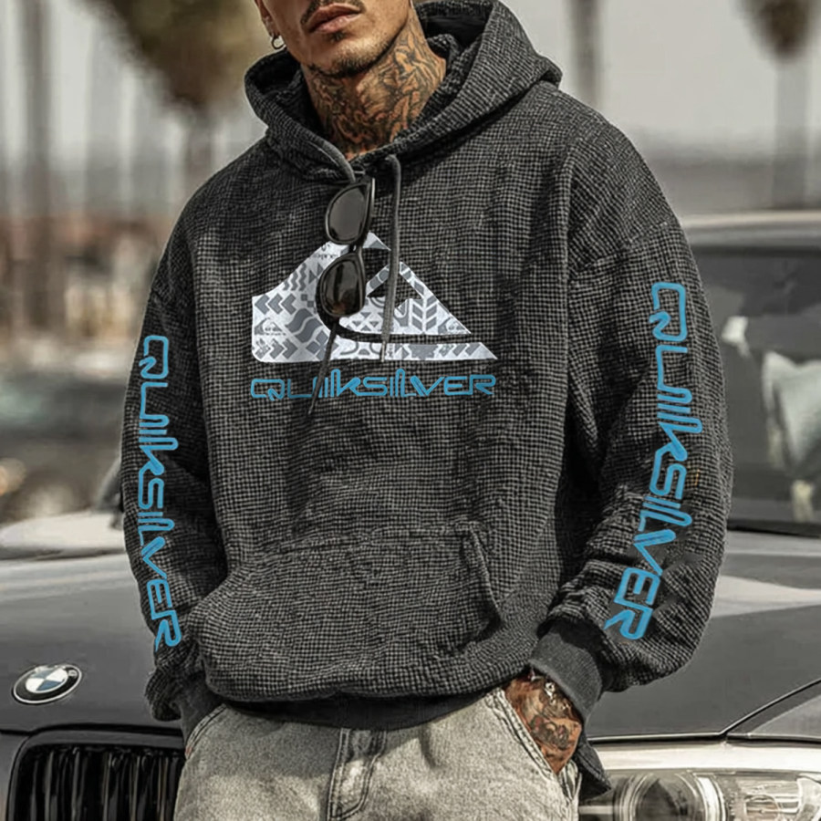 

Vintage Resort Brand Oversized Hoodie
