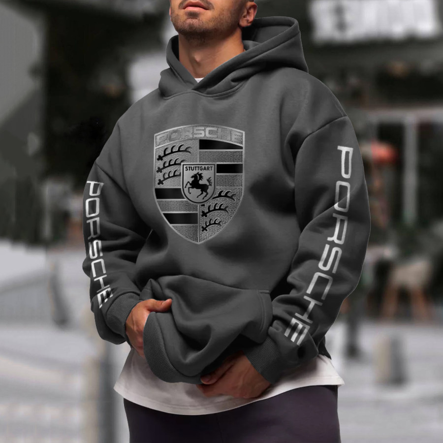 

Racing Print Fashion Hoodie