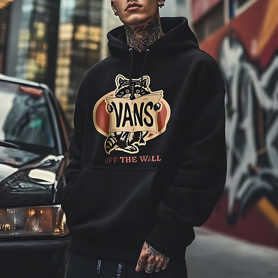 

Raccoon Hoodie: Urban Street Style