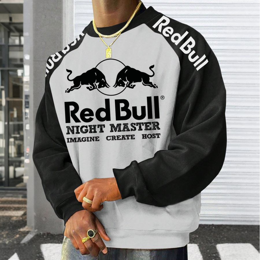 

Unisex Red Bull Racing Team Contrast Raglan Sweatshirt