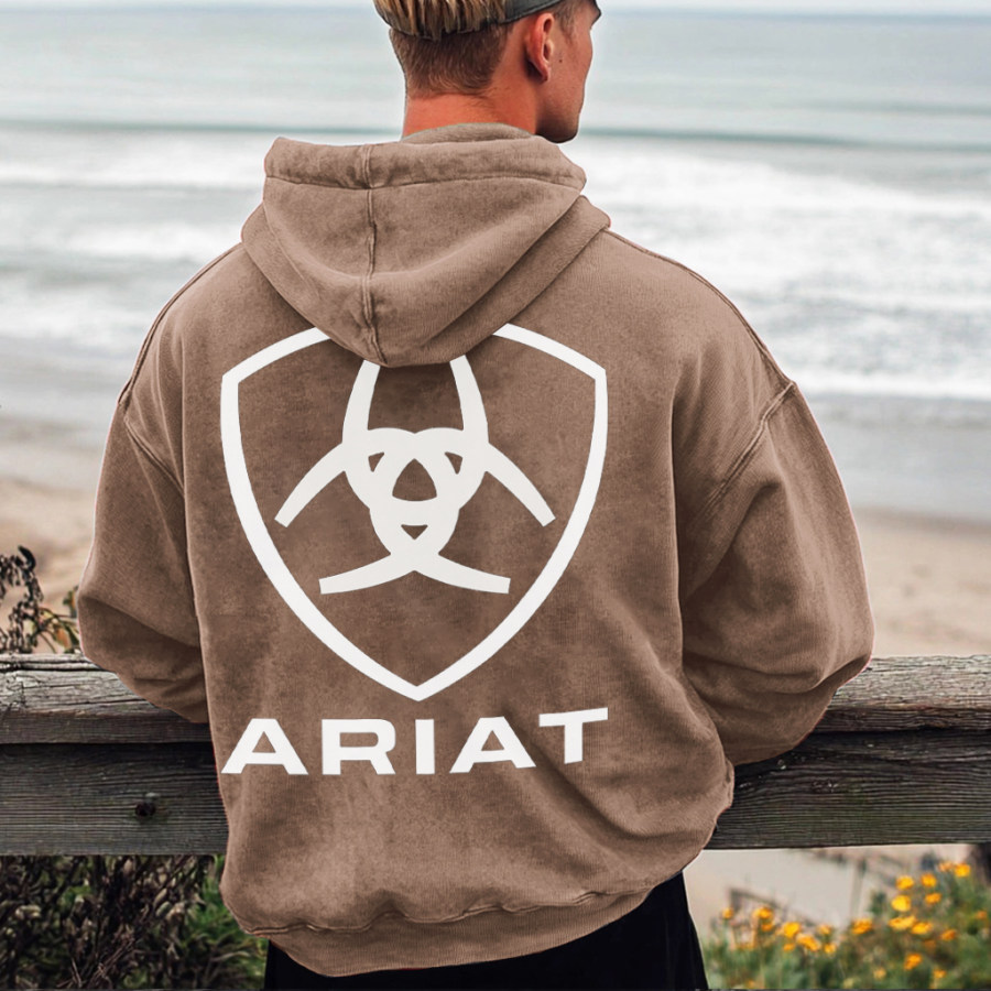 

Unisex Casual Vintage Outdoor Logo Hoodie