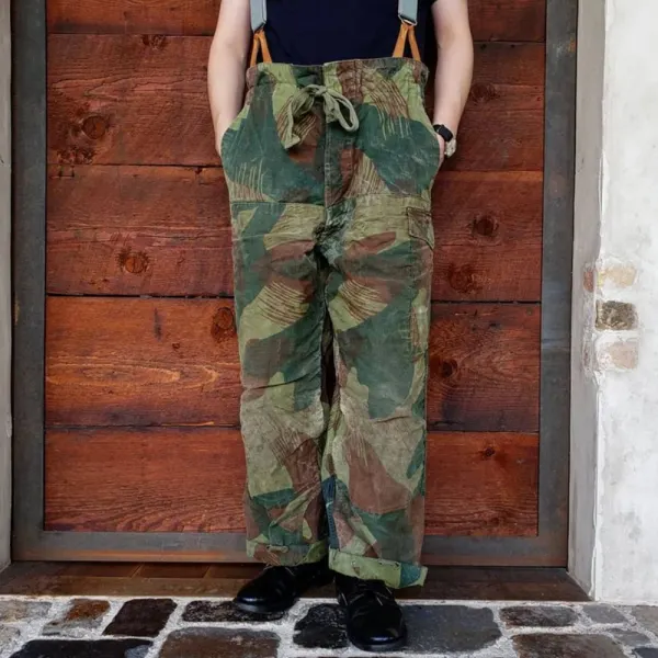 1921S Men's Retro Camouflage Loose Trousers - Mobivivi.com 